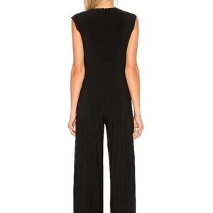 Norma Kamali Black Sleeveless Jumpsuit Women’s Small